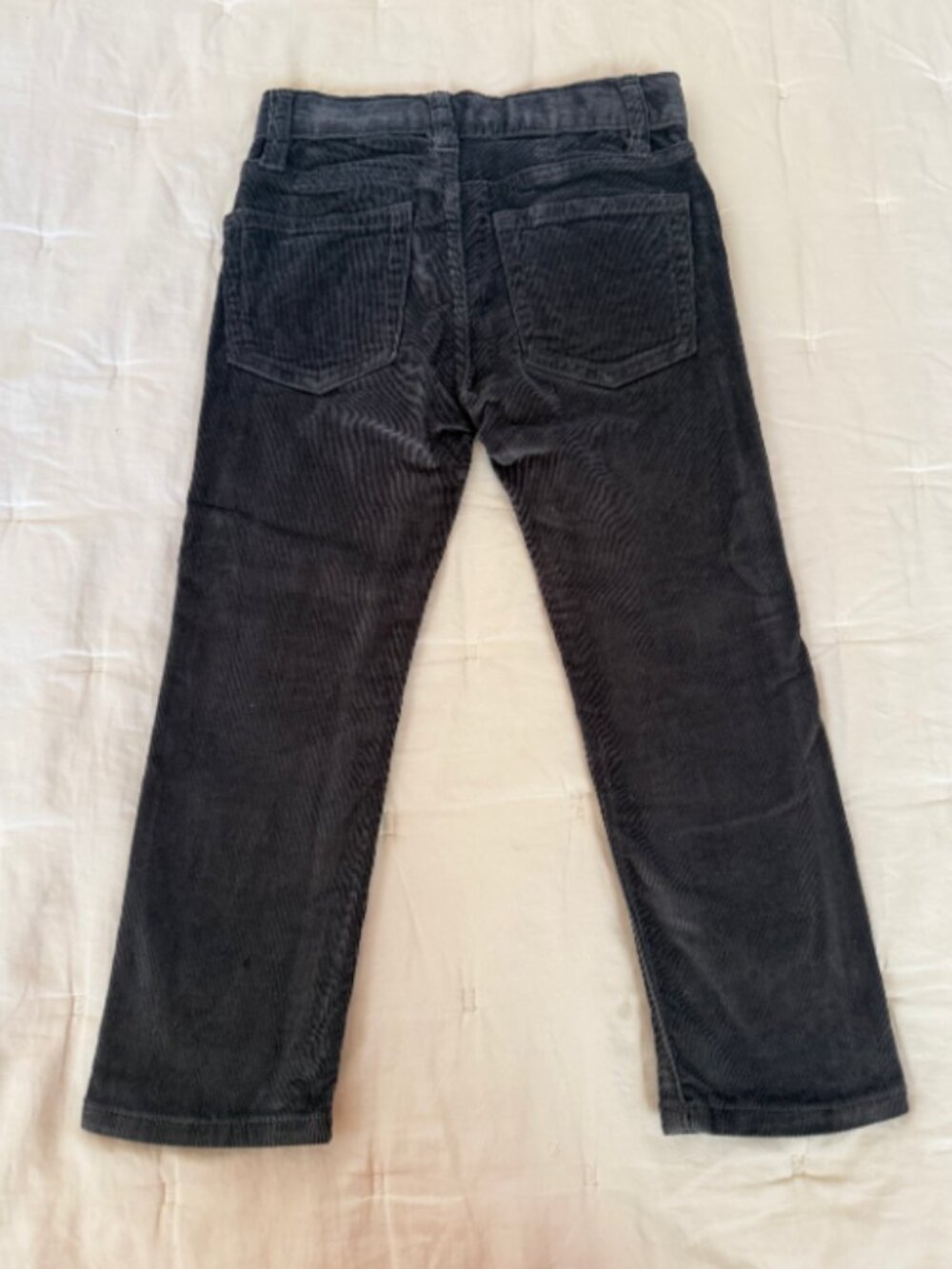J Crew Crewcuts Dark Gray Stretch Cords Size 3 - Picture 3 of 6